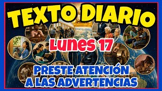 🟢𝐓𝐄𝐗𝐓𝐎 𝐃𝐈𝐀𝐑𝐈𝐎 𝐃𝐄 𝐇𝐎𝐘 𝐉𝐖 ✅️ PRESTE ATENCIÓN A LAS ADVERTENCIAS - Lunes 17 de agosto de 2026