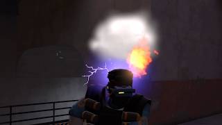 TF2 Unusual Combo - Blizzardy Storm + Tesla Coil + Orbiting Fire