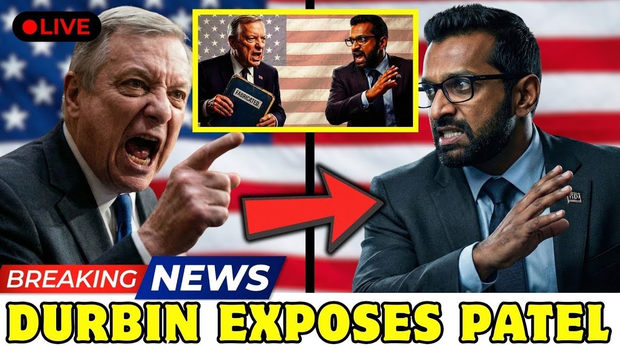 Senator Durbin DESTROYS Kash Patel's Fake Intelligence Claims
