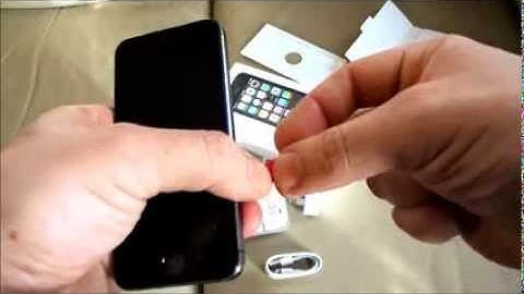 iPhone 5s How to Insert & Remove a nano size phone SIM Card
