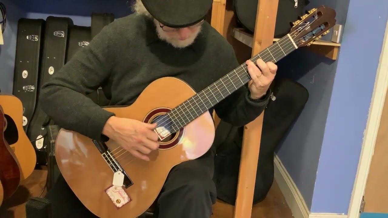 Prudencio Saez 1PS (cedar) demo-Carrickfergus - YouTube