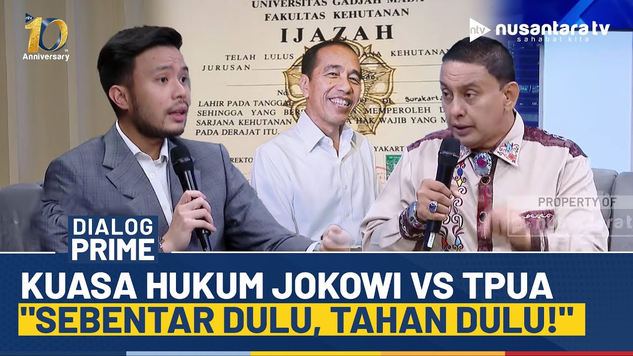 Debat Alot Kuasa Hukum Jokowi vs TPUA Soal Ijazah: Sebentar Dulu, Tahan Dulu! Biar Saya Ngomong..