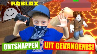 ROBLOX: ONTSNAPPEN UIT ONDERGRONDSE GEVANGENIS!! #1 ⚡PROZANO⚡ screenshot 5