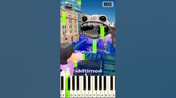 Smile Cat & Zookeeper vs Sonic Dancing @Mtime4 - Piano Tutorial