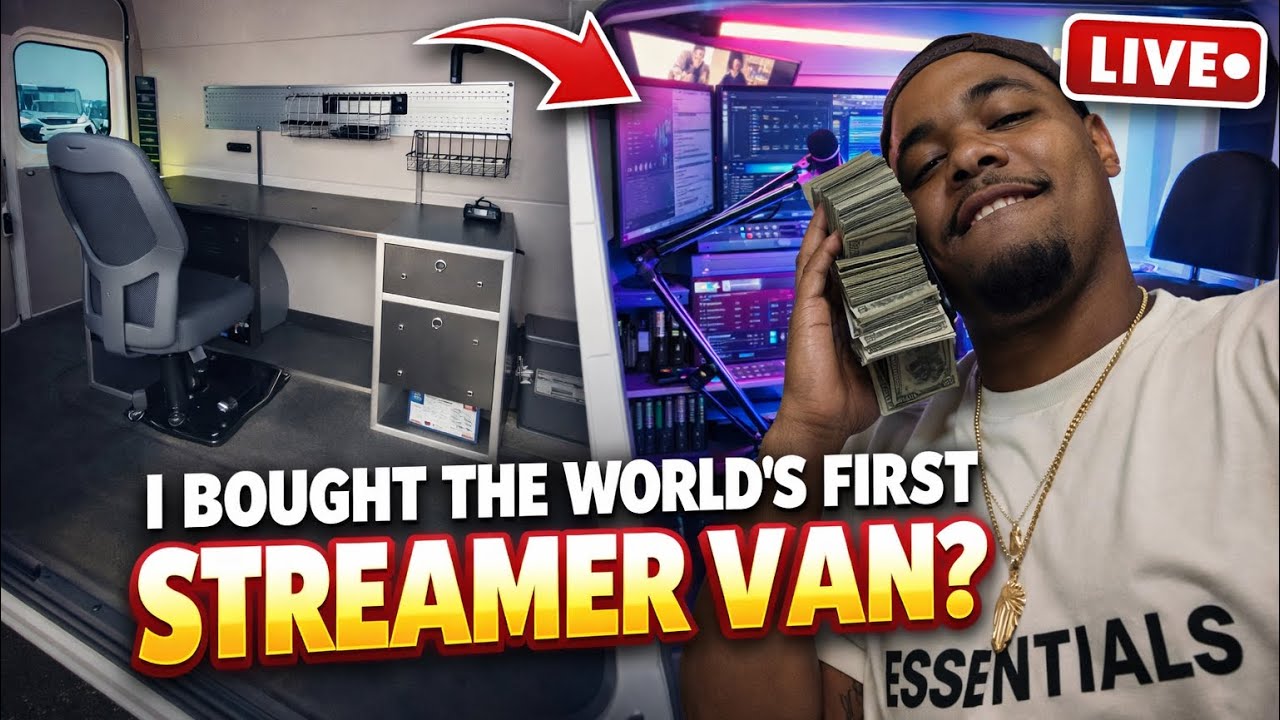 I BOUGHT A STREAMING VAN AT HOUSTON AUCTION FOR 2000$!? 