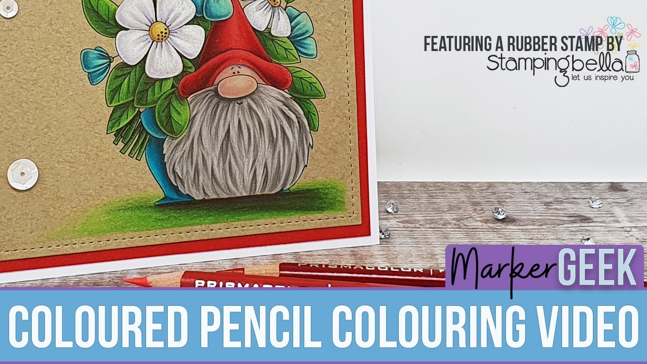 Flowery Gnome Stamping Bella