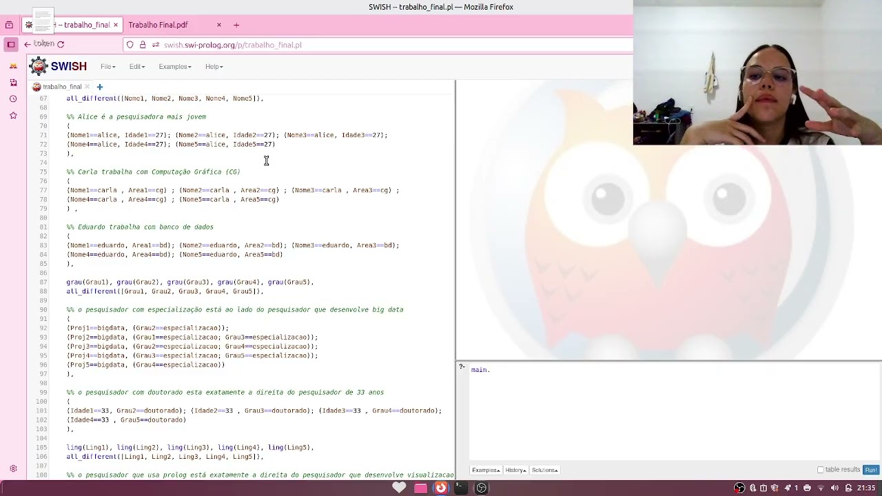 Trabalho Final para a Disciplina de Lógica para Computação