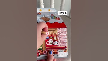 Day 4 kinder advent calendar house