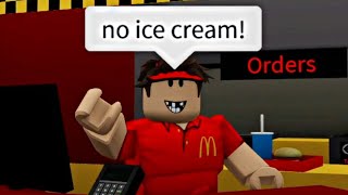 When you don't like McDonald's (meme) ROBLOX