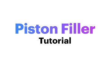 Piston Filler Disassembly and Assembly Tutorial