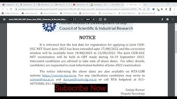 Big Update CSIR NET June 2022,  Important Information CSIR NET 2022 exam postponed? csir net 2022