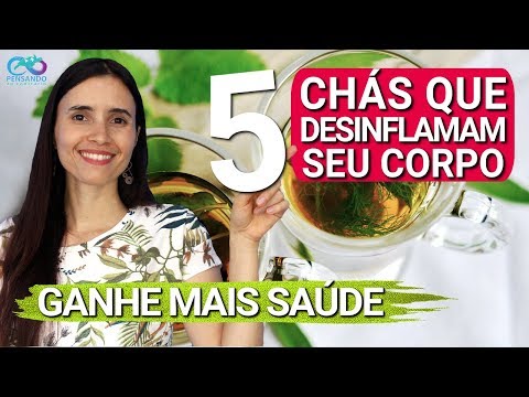 5 CHÁS que DESINFLAMAM O CORPO e que VOCÊ IGNORA | super anti-inflamatórios