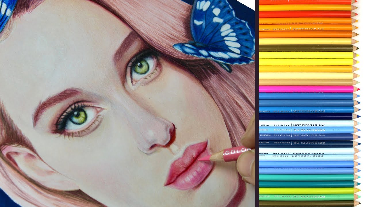 HOW TO DRAW SKIN WITH COLORED PENCILS || DRAWING TUTORIAL - YouTube