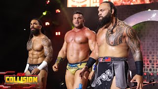 Who can stop the imposing trio of Cage of Agony? | 6/1/24, AEW Collision Resimi