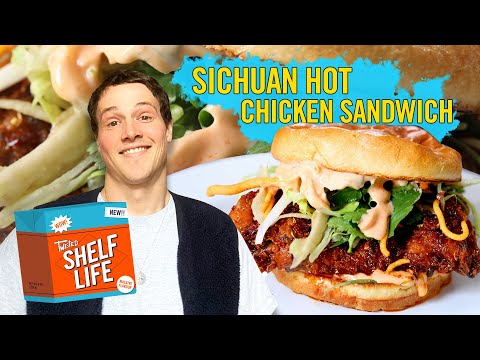 How To Make A Sichuan Hot Chicken Sandwich With Tom  Shelf Life