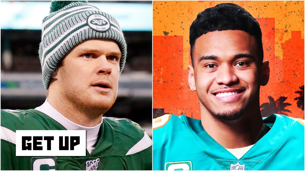 Ranking the AFC East QBs: Sam Darnold, Tua Tagovailoa, Josh Allen & Jarrett Stidham | Get Up