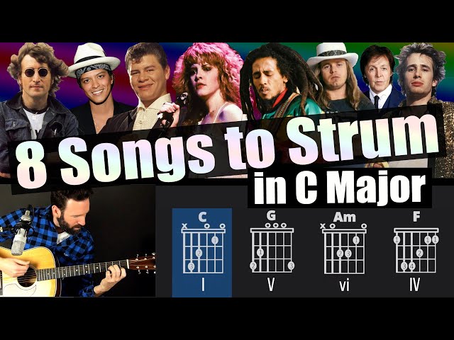 Top 45 Easy Guitar Songs With G, C, D Chords – Tabs Included – Rock Guitar  Universe