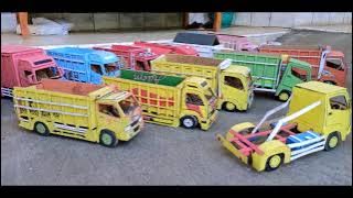 Kumpulan Miniatur Truck Oleng Dari Kardus | Kerenn Full Oleng