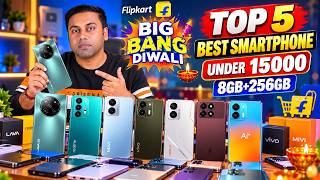 Top 5 Best Mobile Phones Under 15000 Flipkart Diwali Sale 2026 🔥 Best 5G Smartphone Under 15K 