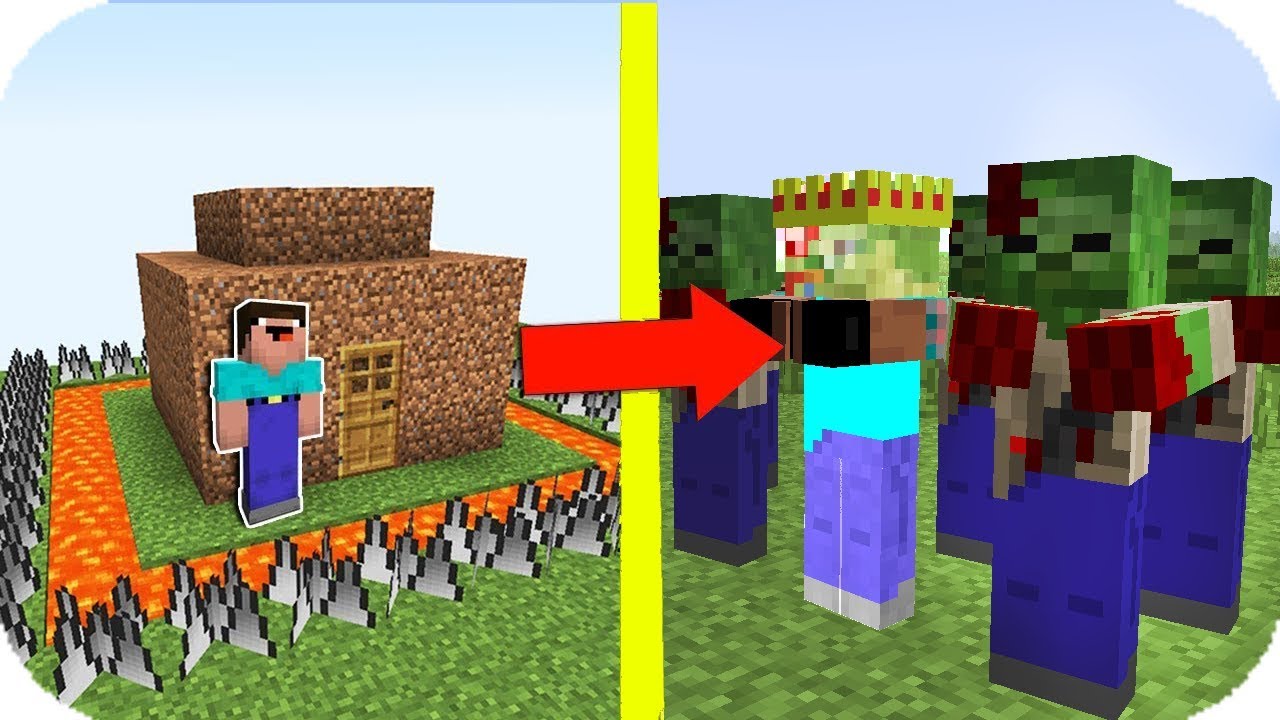 NOOB HA CONSTRUIDO LA CASA MAS PROTEGIDA MINECRAFT TROLL vsco meaning