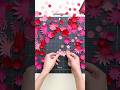 Flower Power, DIY Valentine’s Day Card, Paper Flower Tutorial, Paper Crafts #paperart #diy