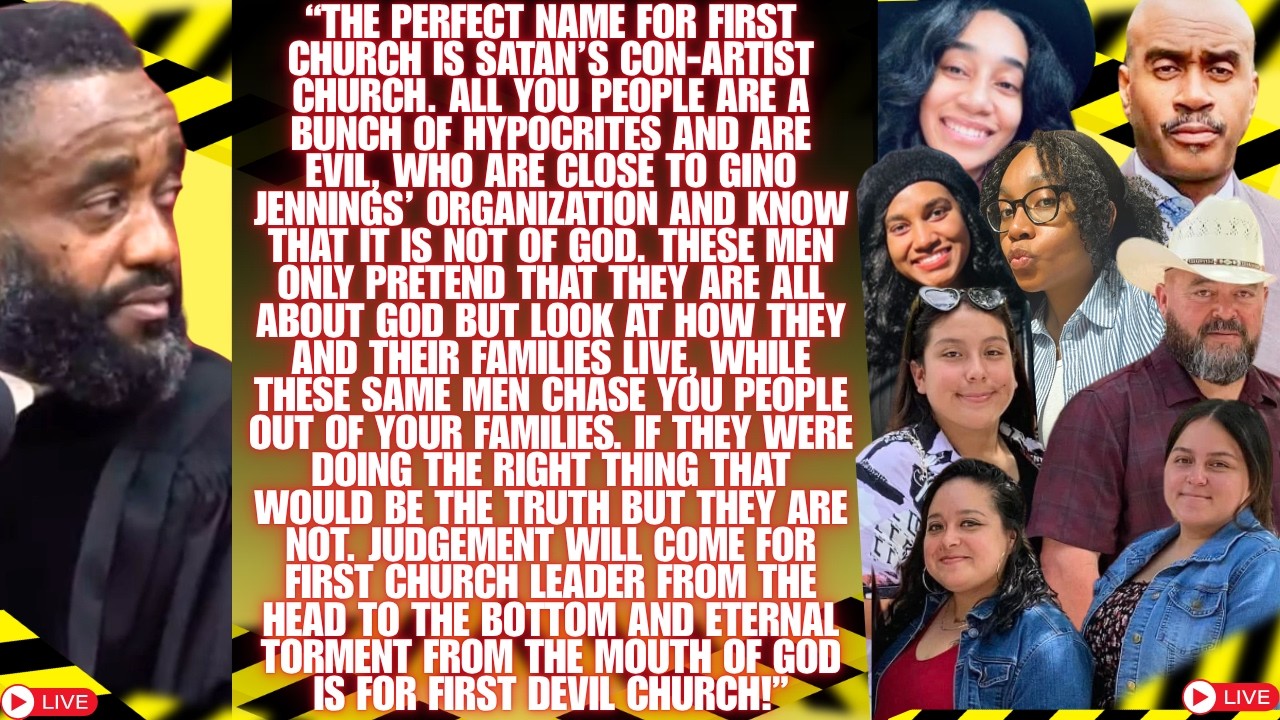 “WARNING TO ALL: LOOK ON GINO JENNINGS & HIS DAUGHTERS AND HIS MINISTER ABRAHAM WITH HIS DAUGHTERS.”