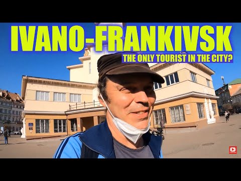 Am I the only tourist in Ivano-Frankivsk, Ukraine?