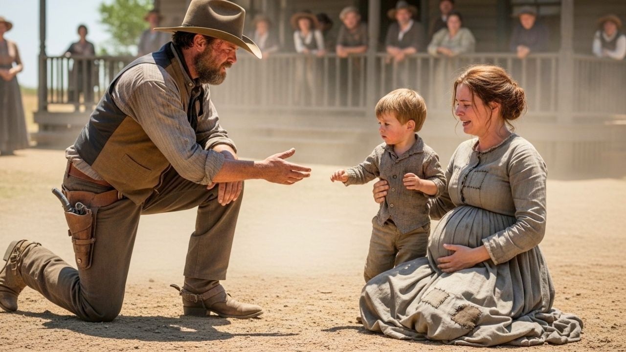 The Town Turned on a Pregnant Widow—Then a Cowboy Said, “She’s Mine.”
