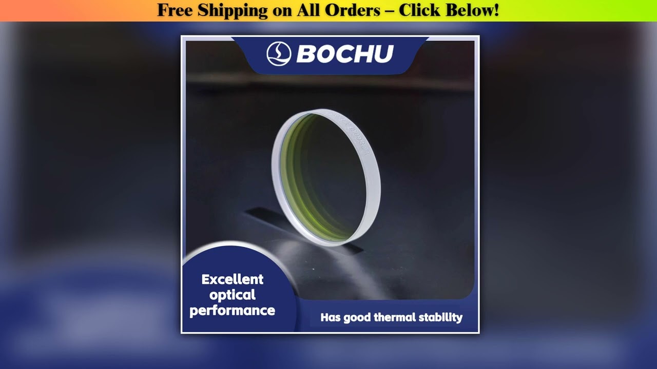 BOCI Original Laser Protective Lens D34T5 Lower Protective Windows 8KW-40KW D25.4T4 Protection