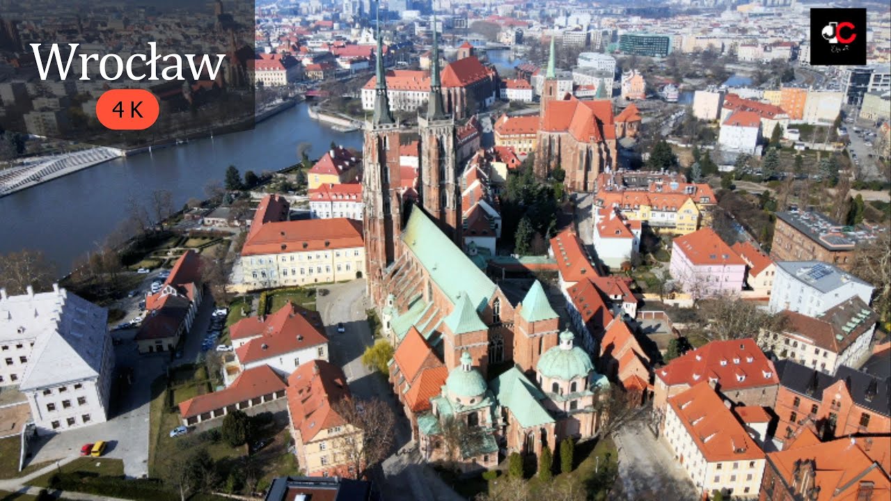 Wrocław - dron 4K