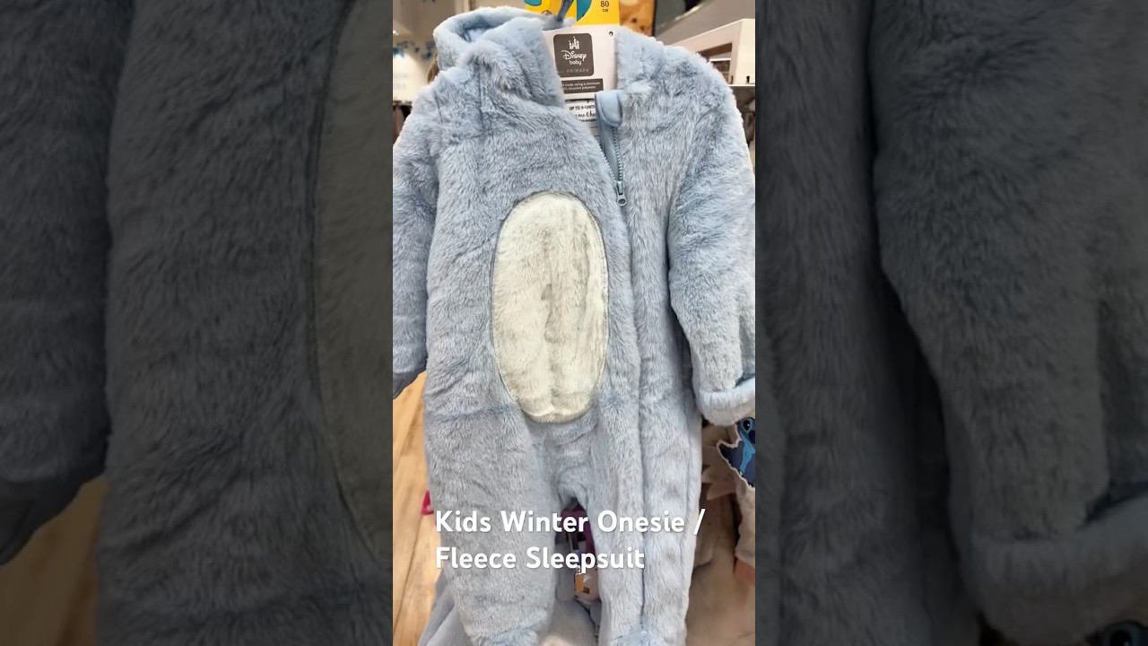 Primark Kids Winter Onesies ❄️ | Cozy Teddy Sleepwear for Girls & Boys