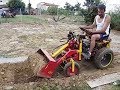 Mini Home-made Agricultural and Construction Equipment !