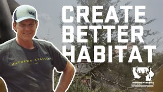 Mulcher DESTROYS Cedar Trees - CREATE better deer habitat