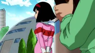 Videl and Gohan Romance moment Dragon Ball Super Eng Dub