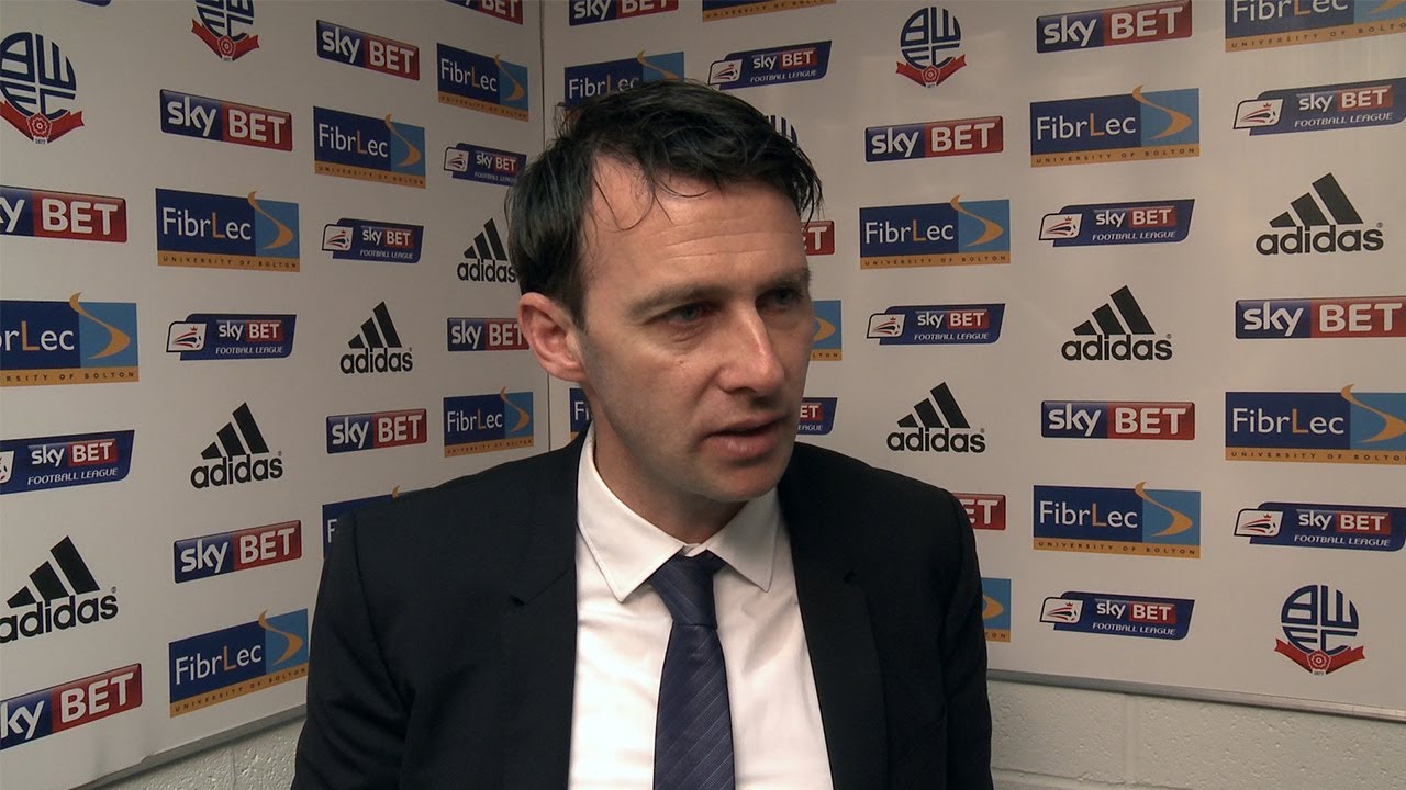 BOLTON v BARNSLEY: Dougie Freedman's reaction football score