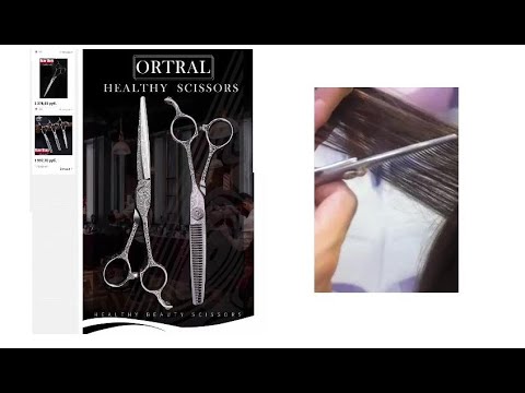 Японские Дамасские ножницы для волос 440C- профессиональные