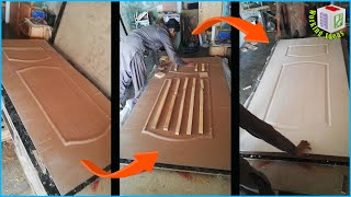 How to Make Semi Solid Wooden Door in Local Workshop