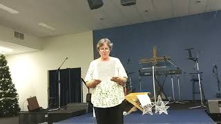 Testimony Evening 2023 @ Redlands Healing Rooms - Daphne shares Lily's testimony on her behalf