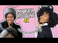 My Natural Hair Wash Day/Styling Routine! (4C curls)