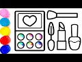 Drawing cosmetics for kids|Bolalar uchun kosmetika chizish|Рисование косметики для детей