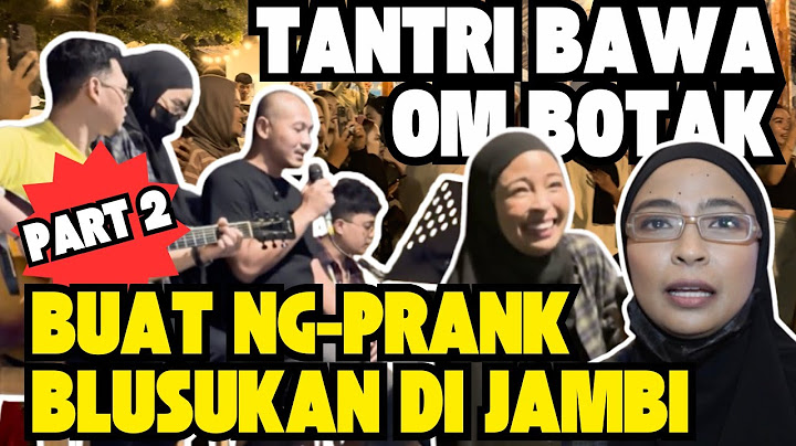 TANTRI ARDA - Tantri Prank Di Jambi Bawa Om Om Botak, Suaranya Menggelegar! Part 2