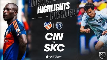 FC Cincinnati vs. Sporting Kansas City | Full Match Highlights | Kevin Denkey Brace!