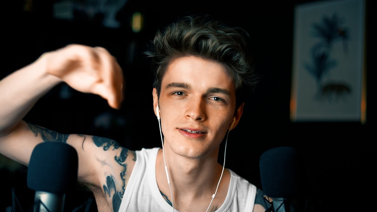 ASMR Up Close Ear to Ear Whispering and Hand Sounds 🤏😴✋