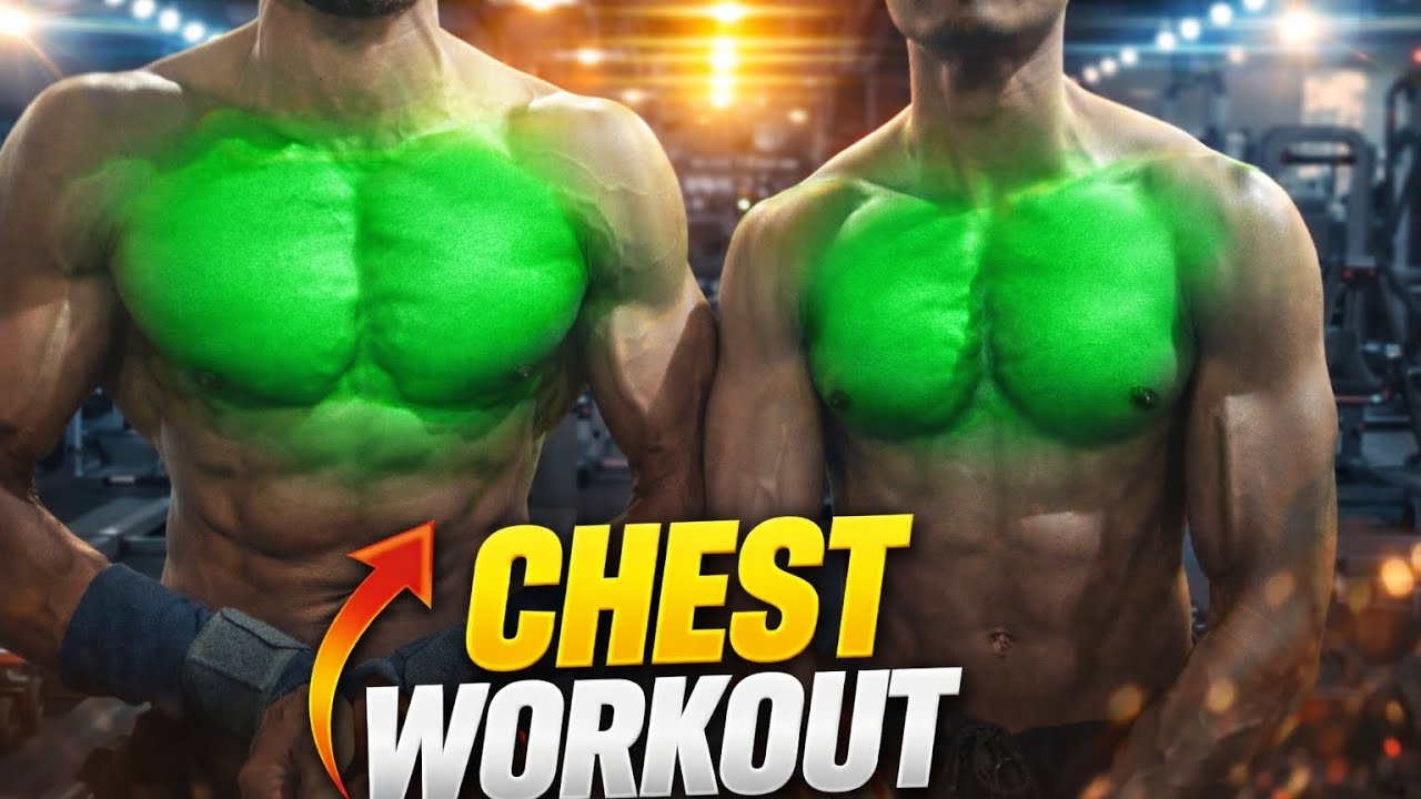 Ultimate Chest Day Workout 🏋️ Build a Bigger & Defined Chest 