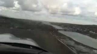 PA 28 Arrow / Gotan Project / short journey over North of France