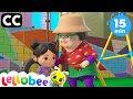Accidents Happen Play Time | Nursery Rhymes with Subtitles | Lellobee City Farm