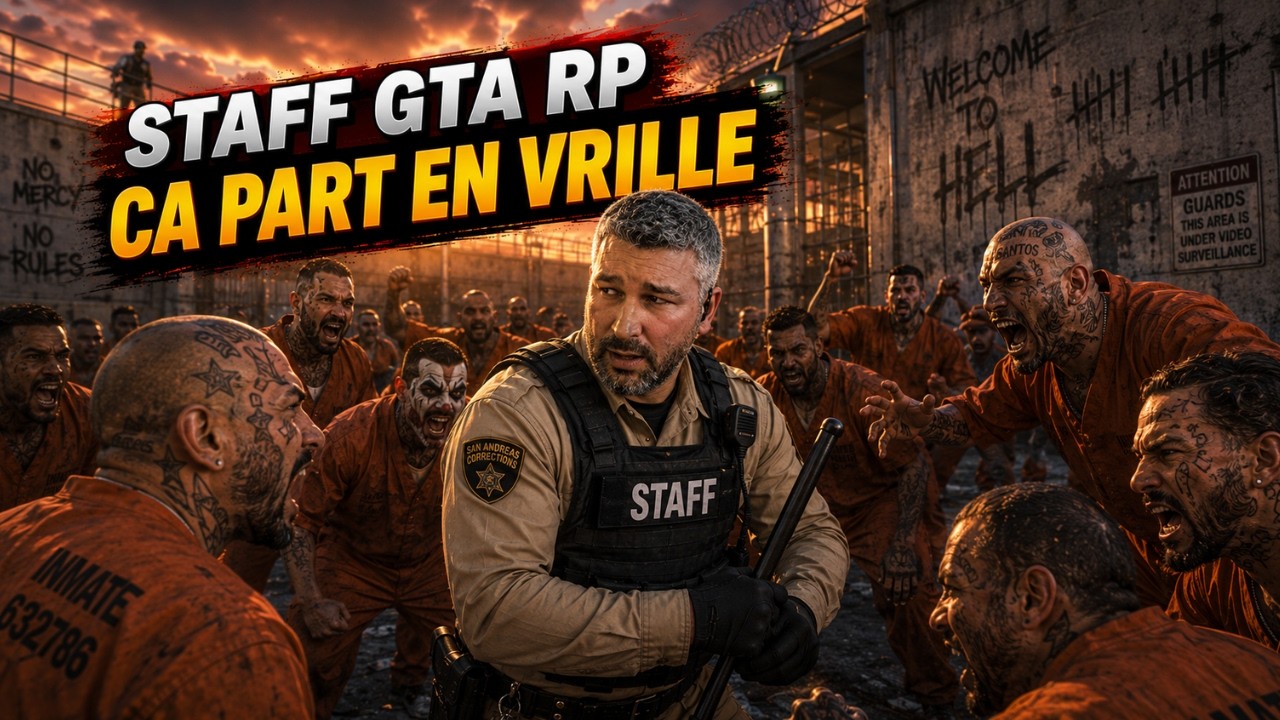RIEN NE VA DANS CETTE PRISON GTA RP ! - YouTube
