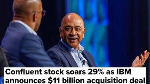 Aandelen Confluent stijgen met 29% nu IBM een overnamedeal van 11 miljard dollar aankondigt