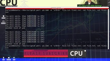 Perl Substitution on multiple files