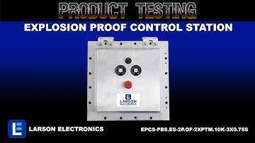 Explosion Proof Control Station - C1D1/C2D1 - (2) Potentiometers - E-Stop Push Buttons, 2-Pos Switch
